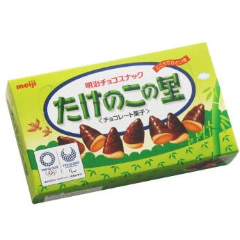 Meiji明治小竹笋抹茶巧克力饼干