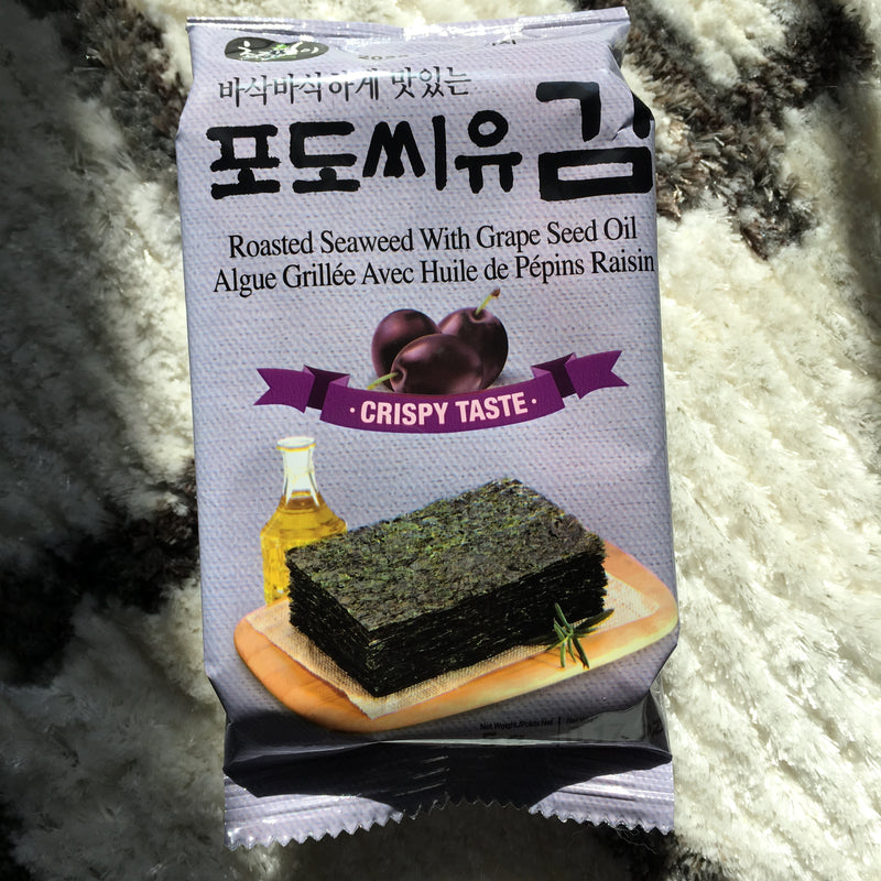 韩国 ChoripDong 健康营养海苔葡萄籽口味