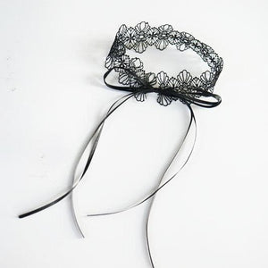 性感蕾丝系带Choker