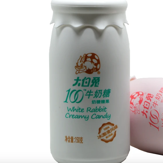 女神零食库之奶香大白兔冰淇淋/提拉米苏 奶糖（150g ）